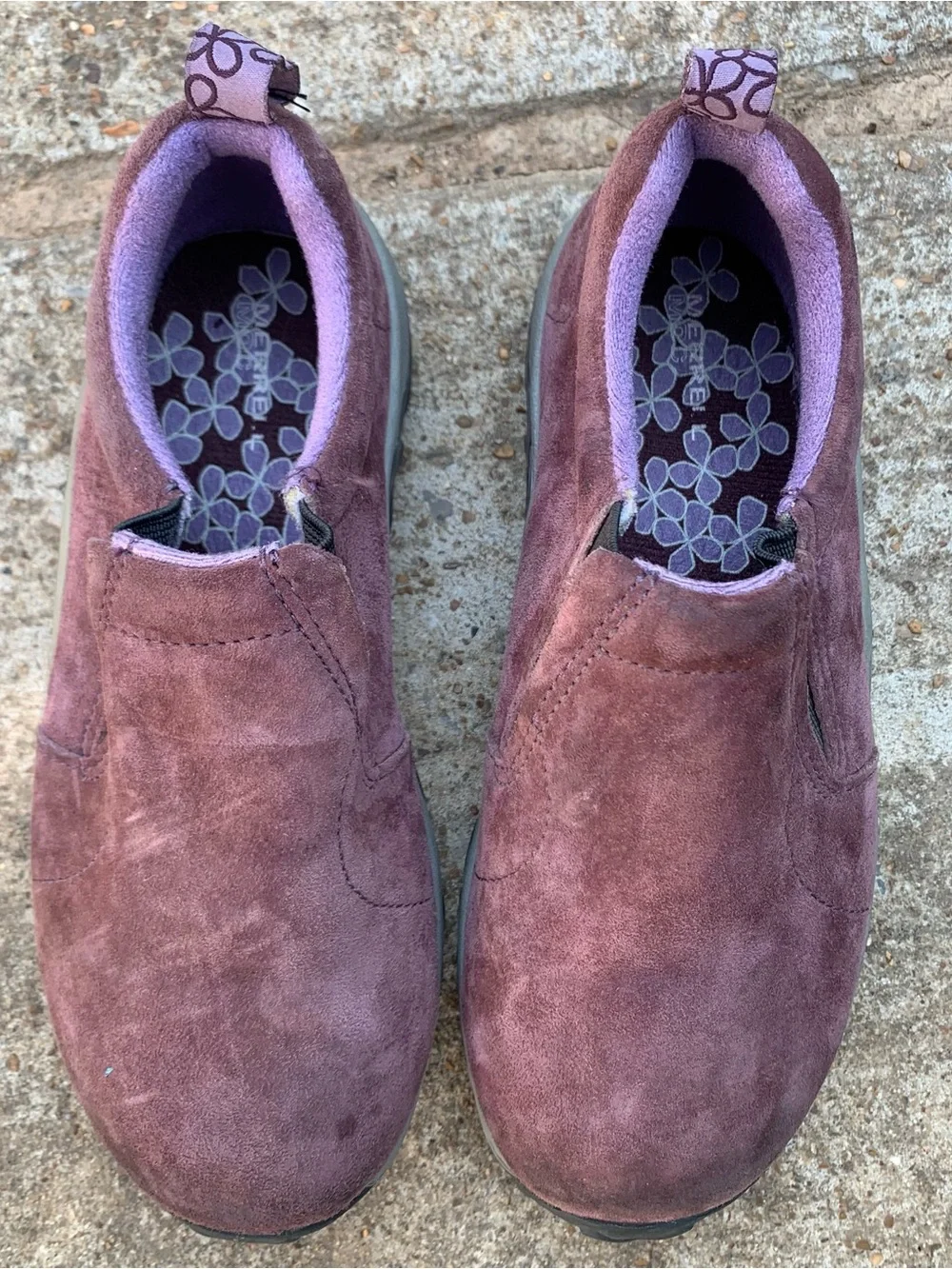 Merrell Kid’s Moccasin Slip On Outdoor Shoes Size 1